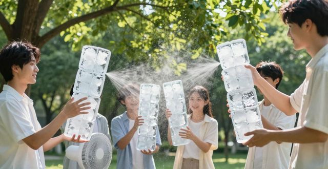 大冰块降温方法_渝中区夏季防暑降温大冰块_大冰块户外活动使用时长
